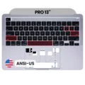 Top Case with Keyboard (ANSI US) For MacBook Pro 13" A2289 (2020) (OEM New) (Space Gray)
