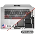 Top Case with Battery and Keyboard (ANSI US) For MacBook Pro 16" A2141 (2019) (OEM New) (Space Gray)