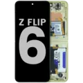 Inner OLED Assembly With Frame For Samsung Galaxy Z Flip 6 5G (US & International) (Used OEM Pull : Grade B/C) (Yellow)