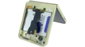 Inner OLED Assembly With Frame For Samsung Galaxy Z Flip 6 5G (US & International) (Used OEM Pull : Grade B/C) (Yellow)