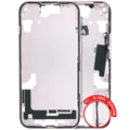 Mid-Frame Housing W/ Small Parts For iPhone 15 (EU / Global Version) (Used OEM Pull: Grade C) (Pink)