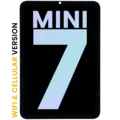 LCD Assembly With Digitizer For iPad Mini 7 (2024) (WiFi & Cellular) (Genuine OEM) (All Colors)