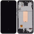 OLED Assembly With Frame For Samsung Galaxy A34 5G (A346 / 2023) (6.46") (Aftermarket Plus) (Graphite)