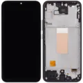 LCD Assembly With Frame For Samsung Galaxy A34 5G (A346 / 2023) (Aftermarket : incell ) (Graphite)