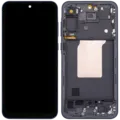 LCD Assembly With Frame For Samsung Galaxy A55 (A556 / 2024) (Aftermarket incell ) (Navy)