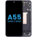 LCD Assembly With Frame For Samsung Galaxy A55 (A556 / 2024) (Aftermarket incell ) (Navy)