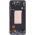 OLED Assembly With Frame For Samsung Galaxy A56 5G (A566 / 2025) (6.62") (Aftermarket Plus) (Graphite)