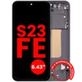 OLED Assembly With Frame For Samsung Galaxy S23 FE 5G (US & International Version)(6.43") (Aftermarket Plus) (Graphite)