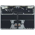 Top Case with Battery and Keyboard (ANSI US) For MacBook Air 13" A2681 (Used OEM Pull: Grade A) (Space Gray)