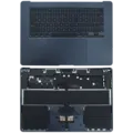 Top Case with Battery and Keyboard (ANSI US) For MacBook Air 15" A3114 (2024) (Used OEM Pull: Grade A) (Midnight)