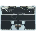 Top Case with Battery and Keyboard (ANSI US) For MacBook Air 13" A3240 (2025) (Used OEM Pull: Grade A) (Sky Blue)