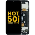 LCD Assembly With Frame For Infinix Hot 50i (X6531/ 6531B) (Premium) (All Colors)