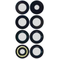 Back Camera Lens (Glass Only) With Adhesive For Motorola Moto Edge (XT2519 / 2025) (All Colors)