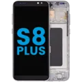LCD Assembly With Frame (Without FingerPrint Sensor) For Samsung Galaxy S8 Plus (Aftermarket: Incell) (Arctic Silver)