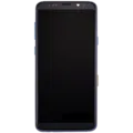 LCD Assembly With Frame (Without FingerPrint Sensor) For Samsung Galaxy S9 Plus (Aftermarket: Incell) (Coral Blue)