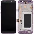 LCD Assembly With Frame (Without FingerPrint Sensor) For Samsung Galaxy S9 Plus (Aftermarket: Incell) (Lilac Purple)