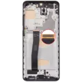 LCD Assembly With Frame (Without FingerPrint Sensor) For Samsung Galaxy S20 Ultra 5G (Aftermarket: Incell) (Cosmic Black)