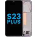 LCD Assembly With Frame (Without FingerPrint Sensor) For Samsung Galaxy S23 Plus 5G (Aftermarket: Incell) (Lavender)