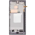LCD Assembly With Frame (Without FingerPrint Sensor) For Samsung Galaxy S24 Ultra 5G (Aftermarket: Incell) (Titanium Black)