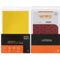 Wrapd Back Skin -  Carbon Fiber (Yellow) (5 Pack)