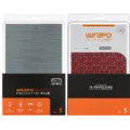 Wrapd Back Skin -  Brushed Metal (Silver) (5 Pack)
