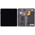 Inner OLED Assembly With Frame Compatible For Honor Magic V3 (Refurbished) (Velvet Black)