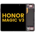 Inner OLED Assembly With Frame Compatible For Honor Magic V3 (Refurbished) (Velvet Black)