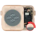 Housing Assembly Compatible For Watch Series 3 (38MM) (Used OEM Pull: Grade A) (Cellular Version) (Aluminum / Rose Gold)