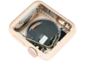 Housing Assembly Compatible For Watch Series 3 (38MM) (Used OEM Pull: Grade A) (Cellular Version) (Aluminum / Rose Gold)