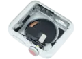 Housing Assembly Compatible For Watch Series 3 (38MM) (Used OEM Pull: Grade A) (Cellular Version) (Aluminum / Silver)