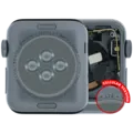 Housing Assembly Compatible For Watch Series 3 (38MM) (Used OEM Pull: Grade A) (Cellular Version) (Aluminum / Space Black)