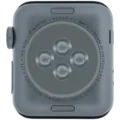 Housing Assembly Compatible For Watch Series 3 (38MM) (Used OEM Pull: Grade A) (Cellular Version) (Aluminum / Space Black)