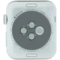Housing Assembly Compatible For Watch Series 3 (42MM) (Used OEM Pull: Grade A) (Cellular Version) (Aluminum / Silver)