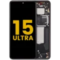 OLED Assembly With Frame For Xiaomi 15 Ultra (Refurbished) (Black)