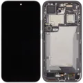 OLED Assembly With Frame For Xiaomi 17 Pro Max (Refurbished) (Black)