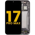 OLED Assembly With Frame For Xiaomi 17 Pro Max (Refurbished) (Black)