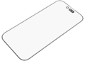 3 in 1 (Glass With OCA Pre-Installed + Frame) For iPhone 16 Pro (OCA Master)