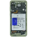 OLED Assembly With Frame For Samsung Galaxy A55 (A556 / 2024) (Service Pack) (Lemon)