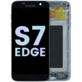 LCD Assembly With Frame For Samsung Galaxy S7 Edge (Service Pack) (Black)