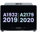Complete LCD Display Assembly For MacBook Air 13" A1932 (2019) / A2179 (2020) (Genuine OEM) (Silver)