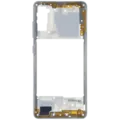 Mid-Frame Housing Compatible For Samsung Galaxy A41 (A415) (Service Pack) (White)
