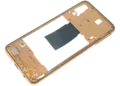 Mid-Frame Housing For Samsung Galaxy A40 (A405) (Service Pack) (Orange)