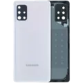 Back Cover With Camera Lens For Samsung Galaxy A51 (A516 / 2020) (Service Pack) (White)