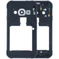 Mid-Frame Housing Compatible For Samsung Galaxy Xcover 3 (G388) (Service Pack) (Black)