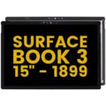 Digitizer Compatible For Microsoft Surface Book 3 15" (1899) (Refurbished) (Black)