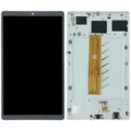 LCD Assembly With Frame Compatible For Samsung Galaxy Tab A7 Lite WiFi (T220) (Service Pack) (White)