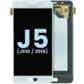 LCD Assembly Without Frame Compatible For Samsung Galaxy J5 (J510) (Service Pack) (White)