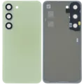 Back Cover Glass With Camera Lens For Samsung Galaxy S23 (Service Pack) (Lime)