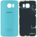 Back Cover Glass For Samsung Galaxy S6 (Service Pack) (Blue)