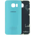Back Cover Glass For Samsung Galaxy S6 (Service Pack) (Blue)